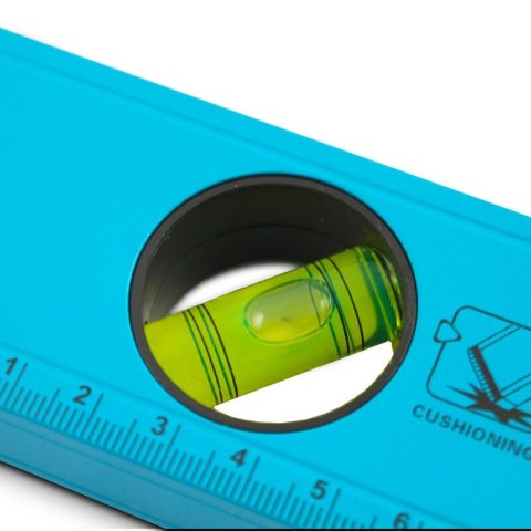 Poziomica niebieska 60cm z libllą aluminiowa