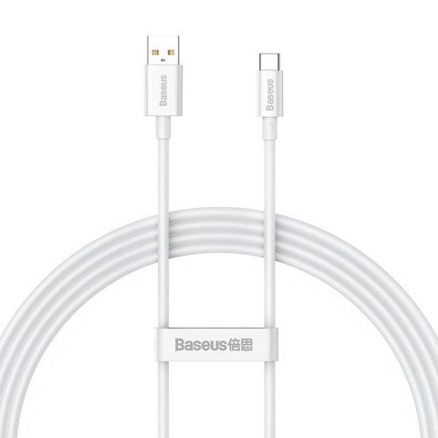 Kabel USB do USB-C Baseus Superior 100W 1.5m (biały)