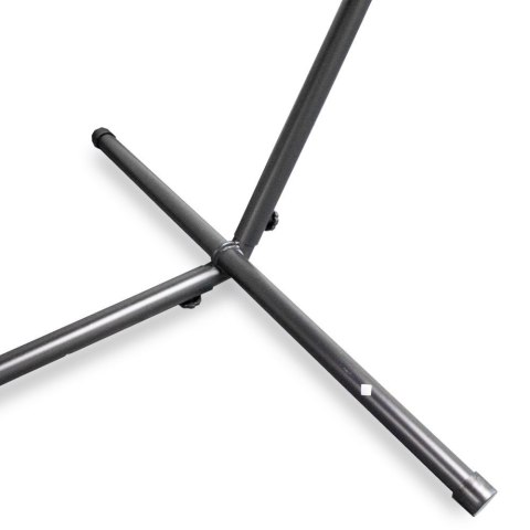 Hamak na stelażu wygodny leżak 120 kg do ogrodu zewnętrzny odporny