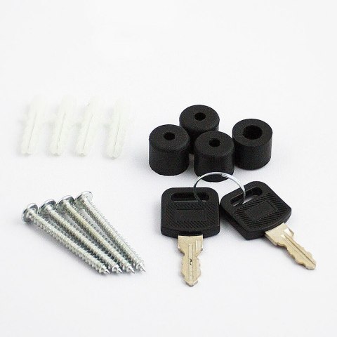 Naścienna Skrzynka pocztowa ze stali inox z dodatkową tubą na gazety