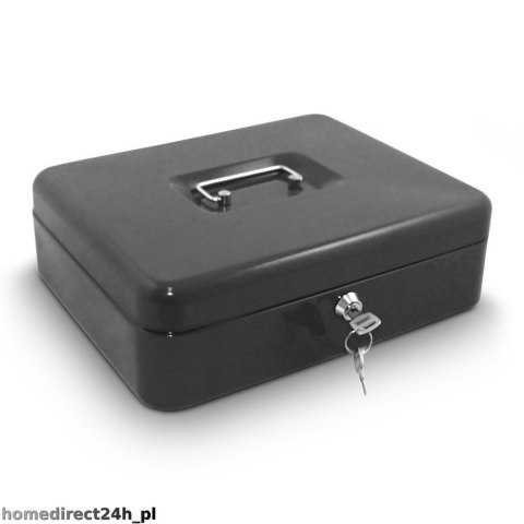 Kasetka do transportu pieniędzy na szyfr metalowa na bilon monety pieniądze 30cm