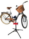 Garażowy Stojak Serwisowy na rower Postojowy 30kg Składany mocny