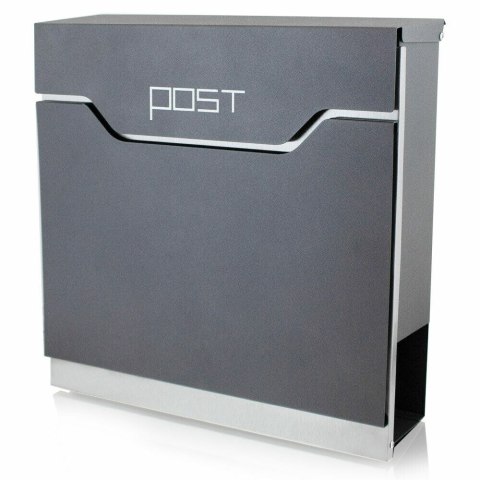 Duża Skrzynka pocztowa na listy pocztę malowana proszkowo napis POST