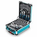 Duży Zestaw Warsztatowy/Narzędziowy w Walizce na kółkach 1300 elementów