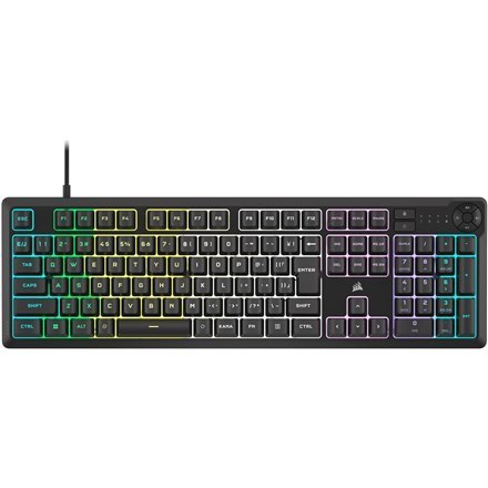 Corsair Corsair K55 CORE RGB | Klawiatura dla graczy | Przewodowa | NA | Czarna | USB 2.0 Typ-A