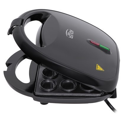 Adler Adler Nut Cookie Maker | AD 3071 | 750 W | Liczba ciastek 12 | Orzechy | Czarny