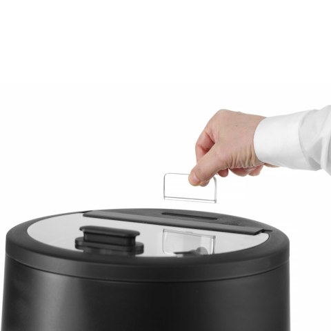 Kociołek termos elektryczny do zupy UNIQ 35-85 C 8 l 500 W - czarny