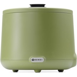 Kociołek termos elektryczny do zupy UNIQ 35-85 C 8 l 500 W - zielony