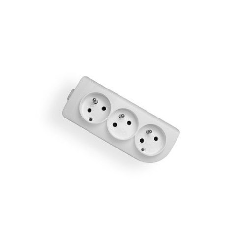 Gniazdo zasilające 230V na kabel potrójne z uziemi