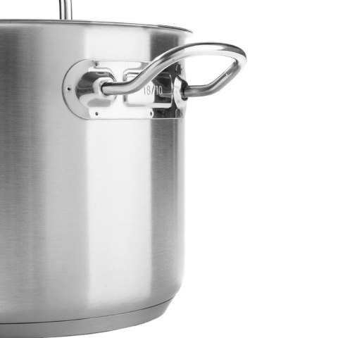Garnek niski Kitchen Line z pokrywką 7.3 l śr. 280 x 120 h - Hendi 836033