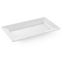 Półmisek z melaminy prostokątny 49.5x27cm wys. 5.6cm biały - Hendi 561515