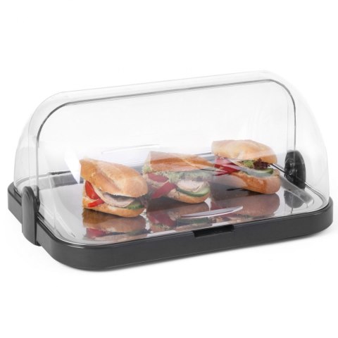 Witrynka do ekspozycji potraw chłodzona wkładami 46x35x22cm - UNIQ Hendi 871805