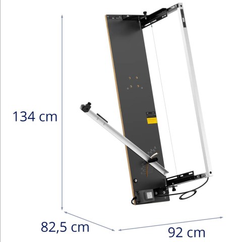 Maszyna do cięcia styropianu nóż termiczny dł. 1070 mm gł. 350 mm 160 W