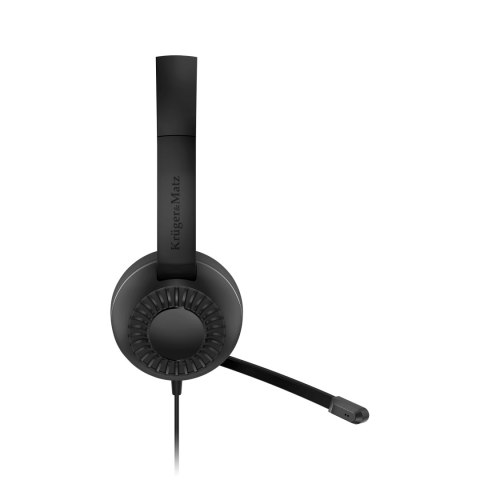 KM0661 Słuchawki z mikrofonem do komputera ( jack 3,5mm ) Kruger&Matz P3