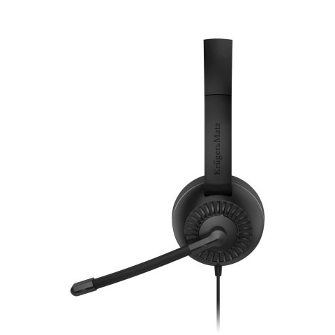 KM0661 Słuchawki z mikrofonem do komputera ( jack 3,5mm ) Kruger&Matz P3