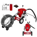 Elektryczna maszyna przepychacz udrażniacz do rur 1100W śr. 32mm MSW POWER DRAIN CLEAN 4.6E + akcesoria