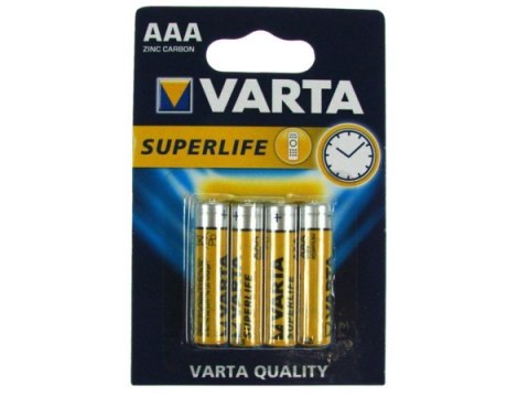 Bateria R03 AAA VARTA SUPER HEAVY 4szt./blister