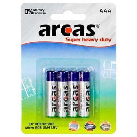 Arcas Arcas | AAA/R03 | Super Heavy Duty | 4 szt.