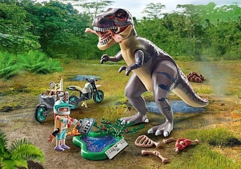 Zestaw figurek Dinos 71524 W poszukiwaniu T-Rexa