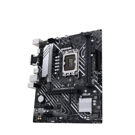 Asus Asus | PRIME B660M-K D4 | Rodzina procesorów Intel | Gniazdo procesora LGA1700 | DDR4 DIMM | Obsługiwane interfejsy dysków tward