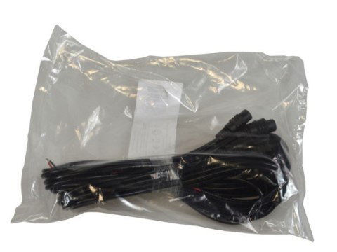 Gniazdo DC 2,1/5,5 na kablu 100cm proste OP/10SZT