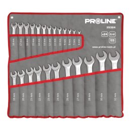 Klucze oczk-płask szt.24(6-32),din3113,cv,proline