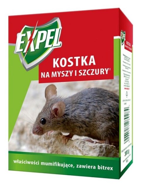 BROS KOSTKA NA MYSZY I SZCZURY 300G EXPEL