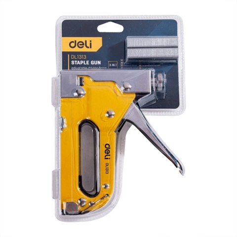 Zszywacz Tapicerski Deli Tools EDL1313 (zółty)