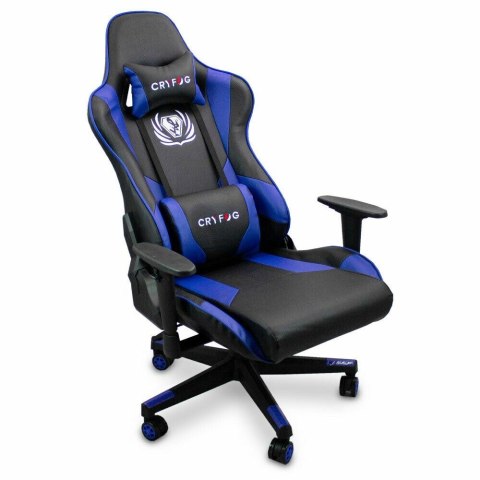 Fotel Krzesło gamingowe do grania/biurka CRYFOG z poduszkami obrotowe