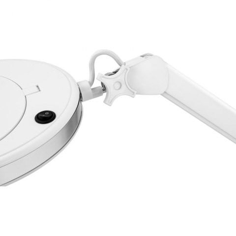 Lampa lupa kosmetyczna ze szkłem powiększającym mobilna 5 dpi 72x LED