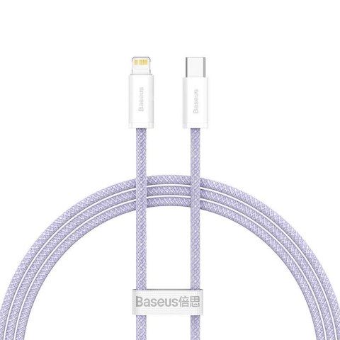 Kabel USB-C do Lightning Baseus Dynamic 2, 20W, 1m (fioletowy)