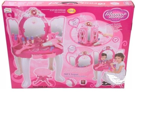 Toaletka i akcesoria z wejściem MP3 GIRL+ różdżka