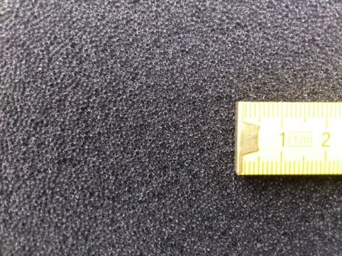 Wkład Filtracyjny Gąbka 50X50X10 45Ppi CZARNA