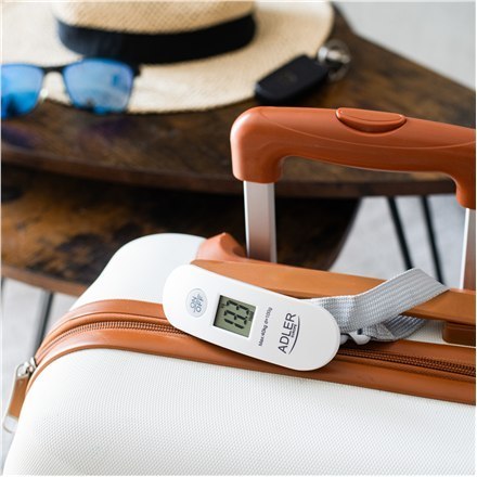 Adler Adler | Travel Luggage Scale | AD 8189 | Maksymalna waga (udźwig) 40 kg | Dokładność 100 g | Biały