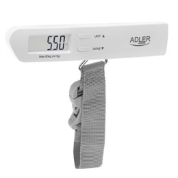 Adler Adler | Travel Luggage Scale | AD 8191 | Maksymalna waga (udźwig) 50 kg | Dokładność 10 g | Szary