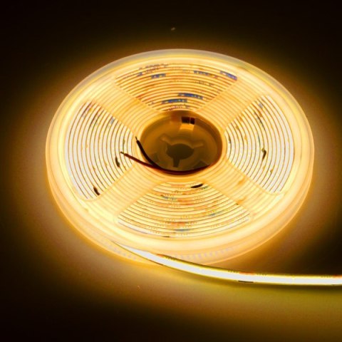 Taśma LED Premium 24V COB 384d/m 3000k IP20 5m