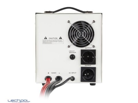 URZ3407 Awaryjne źródło zasilania KEMOT PROsinus-1200 przetwornica z czystym przebiegiem sinusoidalnym i f