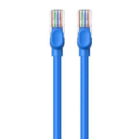 Kabel sieciowy Baseus Ethernet RJ45, Cat.6, 2m (niebieski)