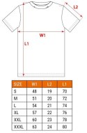 NEO T-SHIRT CIENIOWANY DENIM, ROZMIAR XXL