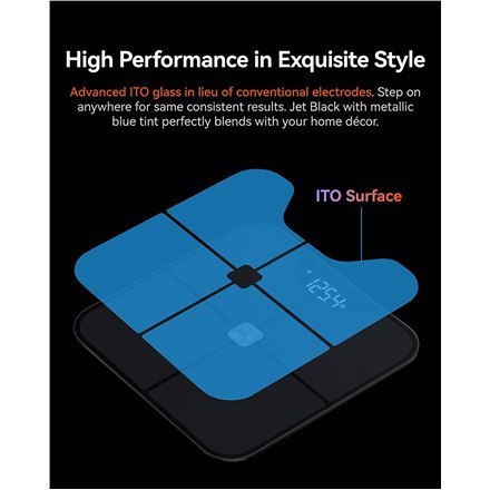 IHealth IHealth HS2SPRO Nexus Pro Wireless Body Composition Scale, Black