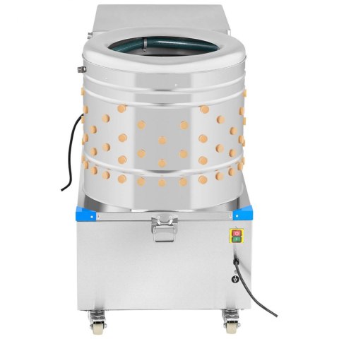 Skubarka oparzalnik do drobiu kurczaków indyków 2w1 bęben śr. 50 cm 55 l 1.5 kW