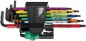 WERA ZESTAW KLUCZY TRZPIENIOWYCH TORX MULTICOLOUR TX8-TX40