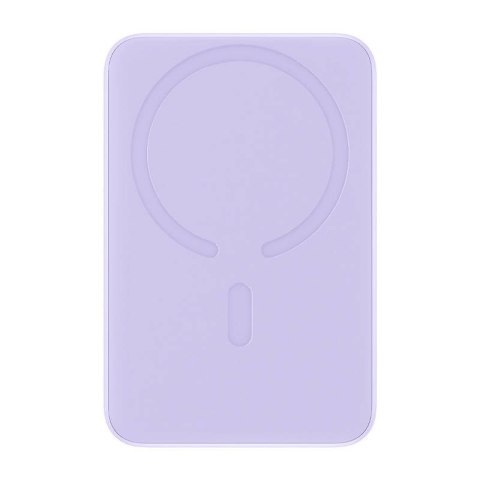 Powerbank magnetyczny Baseus Magnetic Mini 10000mAh, USB-C 20W MagSafe (fioletowy)