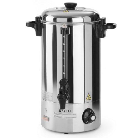 Warnik podgrzewacz do wody stalowy 2200W 9L - Hendi 209882