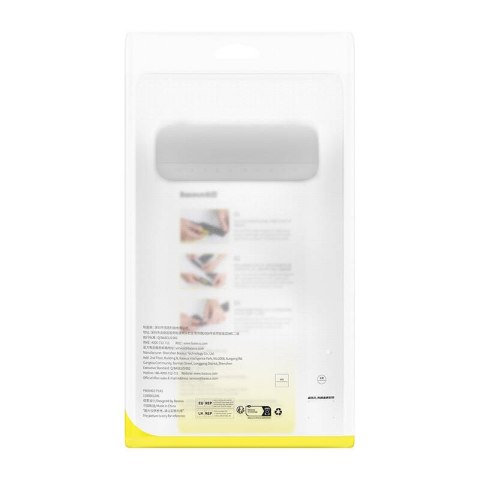 Uniwersalne etui wodoodporne Baseus Let's Go do smartfonów (białe)