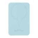 Magnetyczny mini powerbank Baseus 5000mAh, USB-C 20W (niebieski)