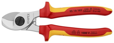 KNIPEX NOŻYCE DO KABLI IZOLOWANE 1000V 165MM