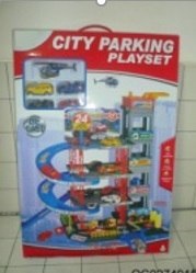 KX5990 Parking pięrowy garaż stacja benzynowa myjnia