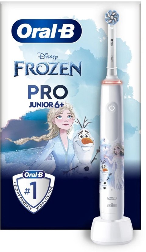 Oral-B Oral-B | Elektryczna szczoteczka do zębów | Frozen Pro Series 3 | Akumulatorowa | Dla dzieci | Liczba główek szczoteczki w zesta
