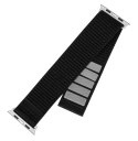 Fixed Stały | Sportowy pasek do Apple Watch 38/40/41 mm | 160-210 mm | Czarny | Nylon